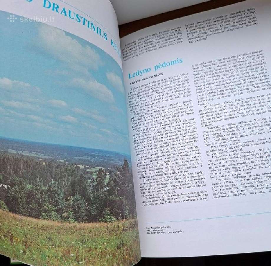 Knyga 1989 m. Lietuvos draustiniai - nuotraukos Nr. 7