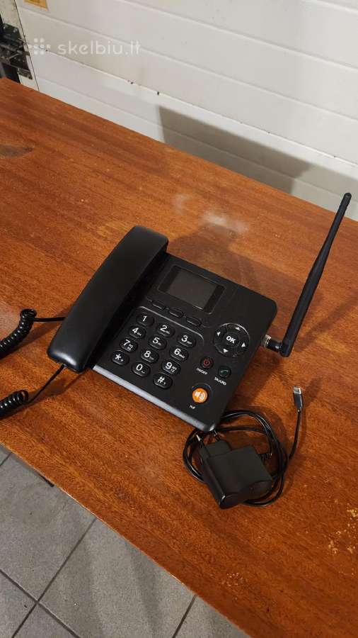 Lte stacionarus belaidis telefonas su Sim korte - nuotraukos Nr. 2