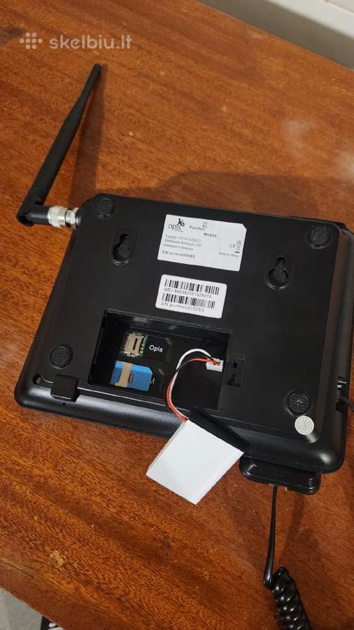 Lte stacionarus belaidis telefonas su Sim korte - nuotraukos Nr. 3