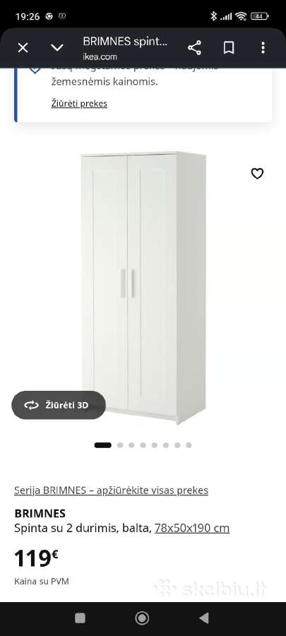 Parduodamas prieškambario komplektas - nuotraukos Nr. 3