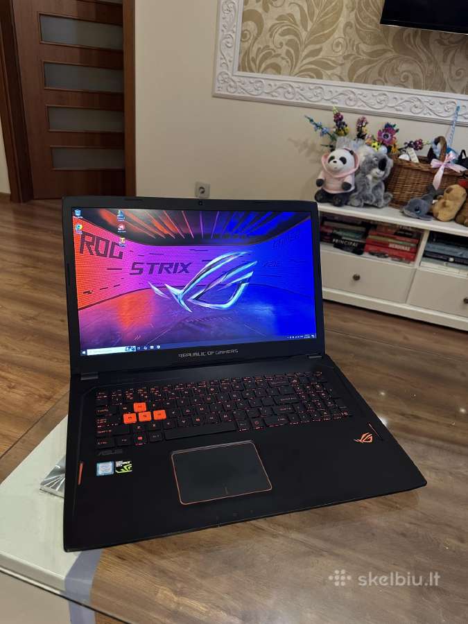 Rog Strix Gl702vm i7-7700hq Gtx 1060 - nuotraukos Nr. 15