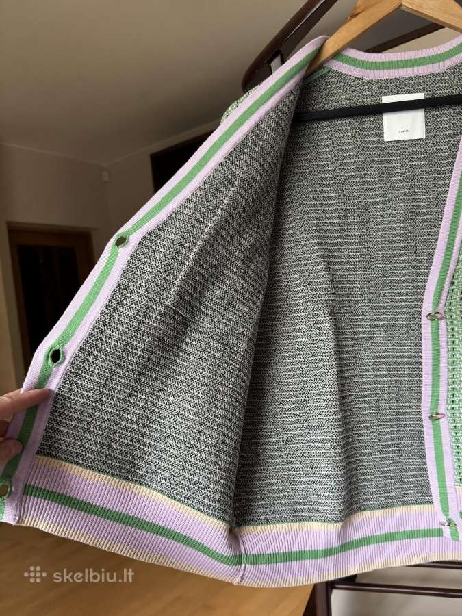 Naujas Sandro Paris cardigan in fancy tweed - nuotraukos Nr. 13