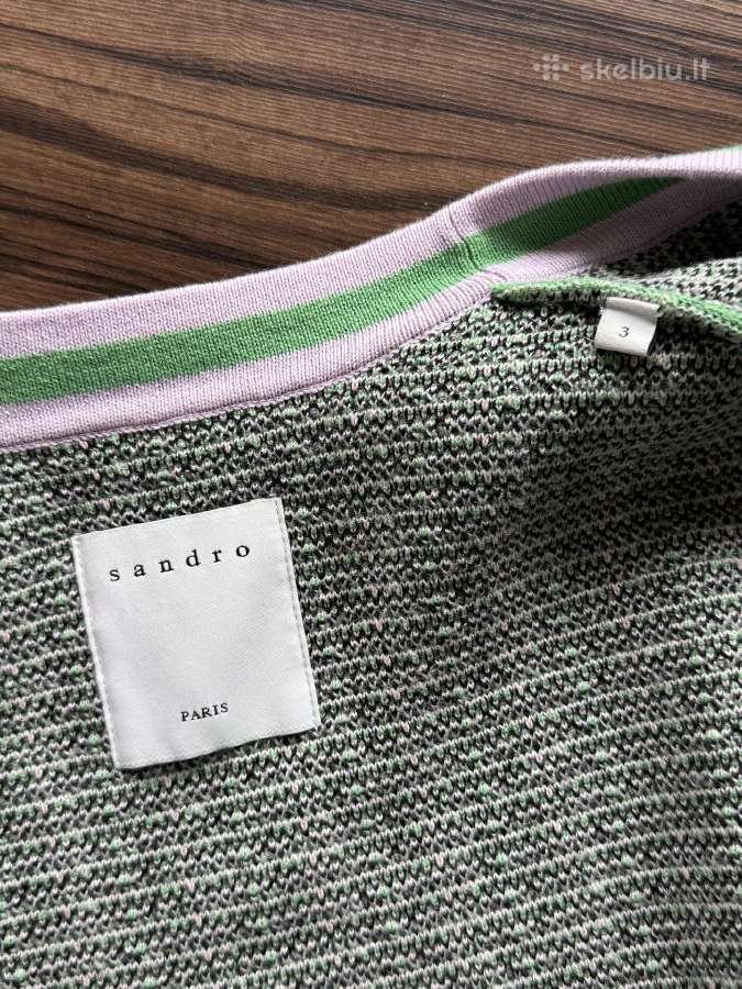 Naujas Sandro Paris cardigan in fancy tweed - nuotraukos Nr. 17
