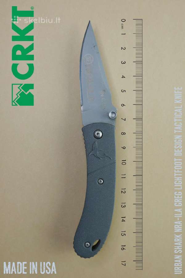 Peilis Crkt Urban Shark - nuotraukos Nr. 2