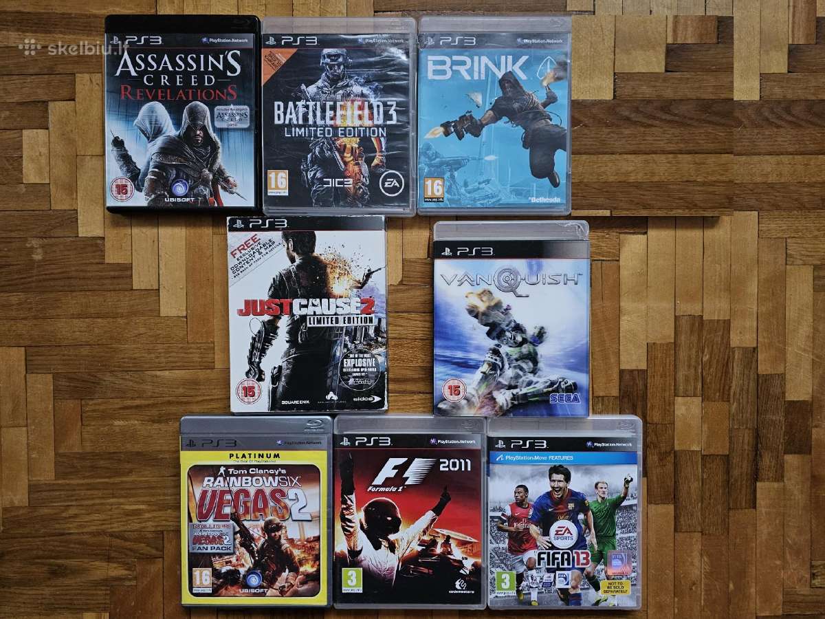Playstation 3 žaidimų rinkiniai (PS3 Playstation3) - nuotraukos Nr. 35