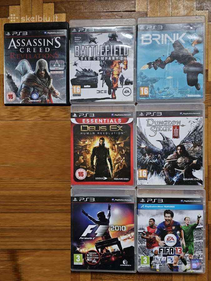 Playstation 3 žaidimų rinkiniai (PS3 Playstation3) - nuotraukos Nr. 37