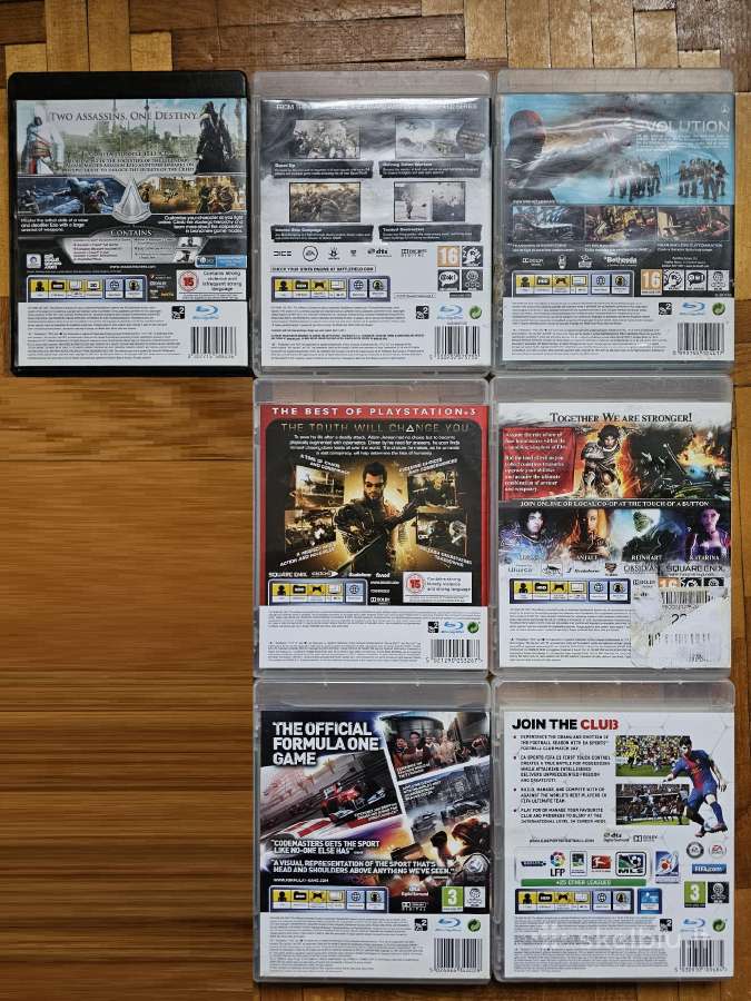Playstation 3 žaidimų rinkiniai (PS3 Playstation3) - nuotraukos Nr. 38