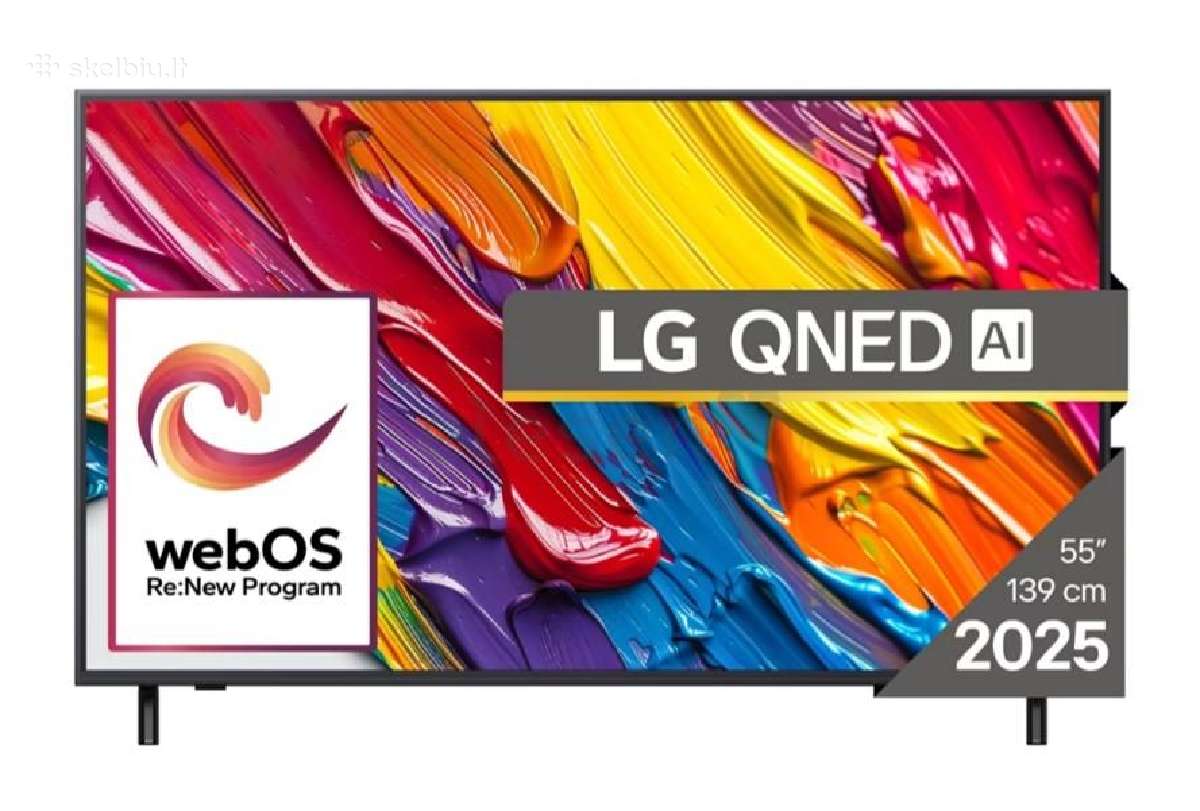 Naujas 140cm LG 55qned82 Ai 4k Uhd 24 mėn garantij - nuotraukos Nr. 3