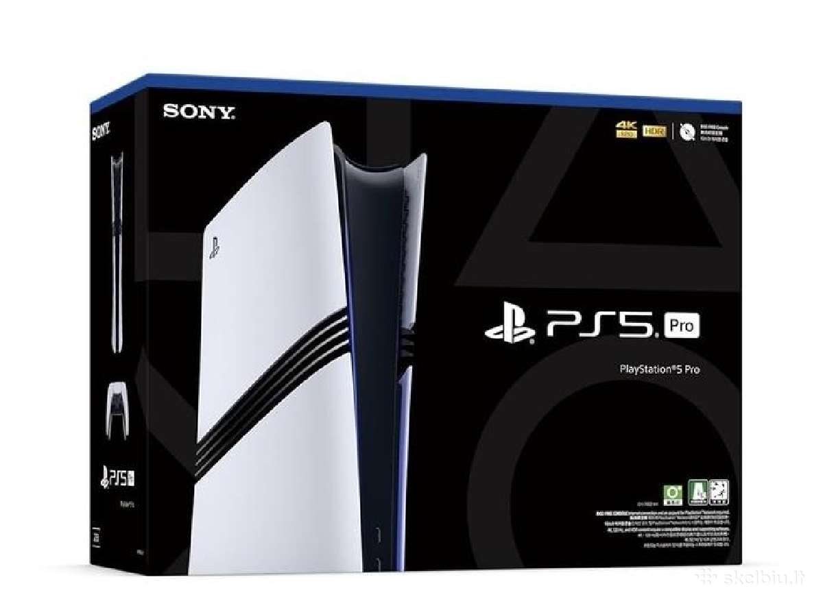 Parduodu mažai naudota ps5 pro 2t - nuotraukos Nr. 3