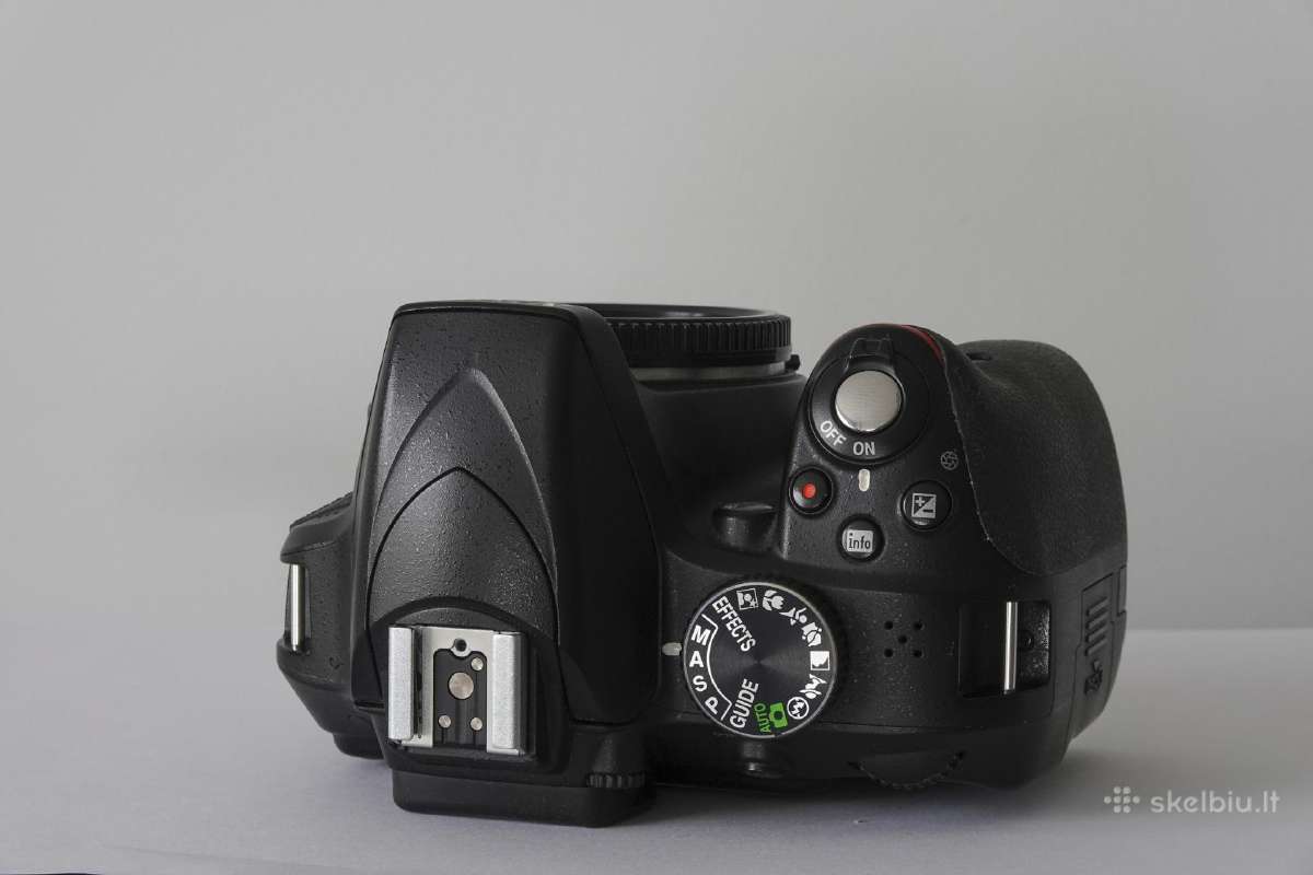 Nikon D3300 body - nuotraukos Nr. 4