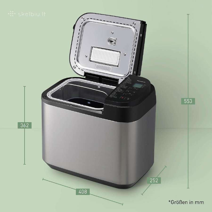 Panasonic Sd-yr2550sxe automatinė duonkepė - nuotraukos Nr. 2