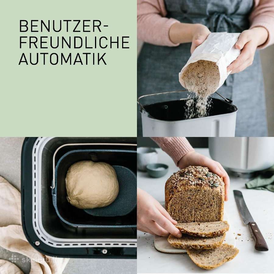Panasonic Sd-yr2550sxe automatinė duonkepė - nuotraukos Nr. 4