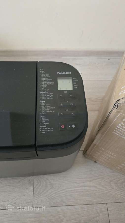 Panasonic Sd-yr2550sxe automatinė duonkepė - nuotraukos Nr. 7