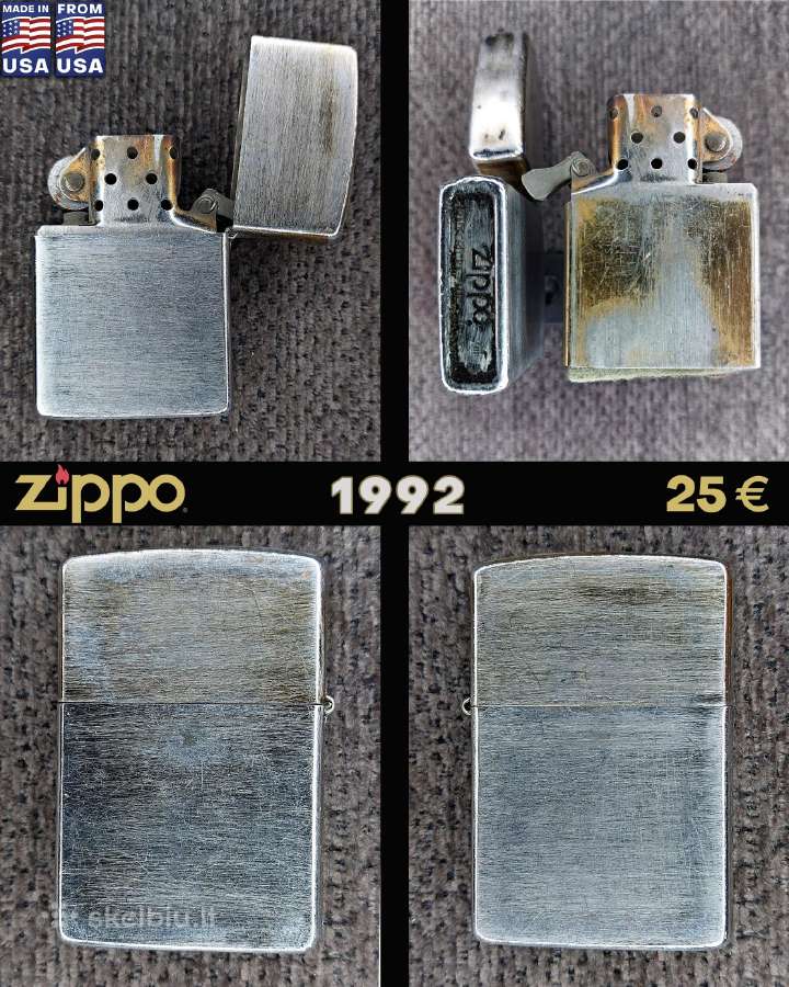 Zippo Žiebtuvėliai - nuotraukos Nr. 3