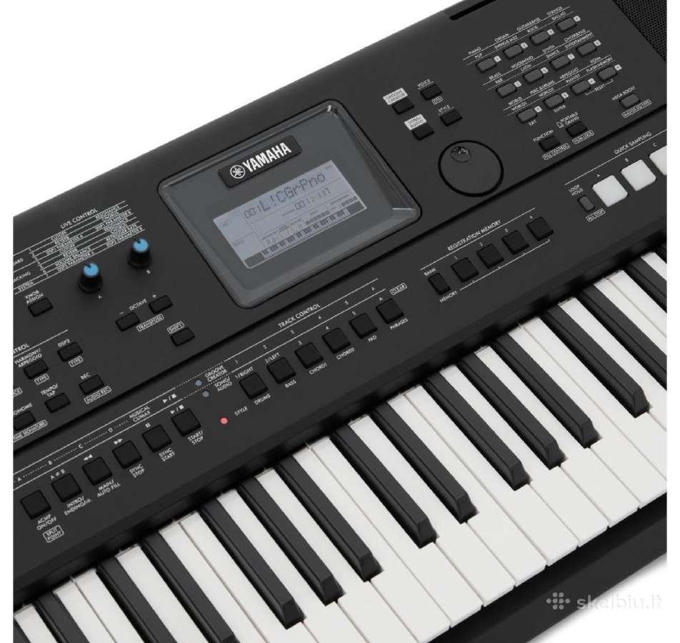 Parduodama Yamaha Psr-e473 - nuotraukos Nr. 4