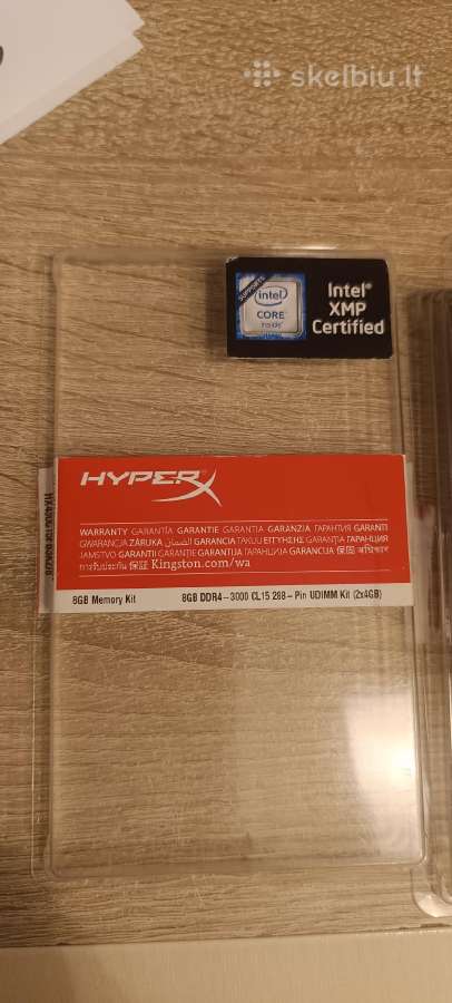 Kingston fury Ddr4 2x4ram - nuotraukos Nr. 2