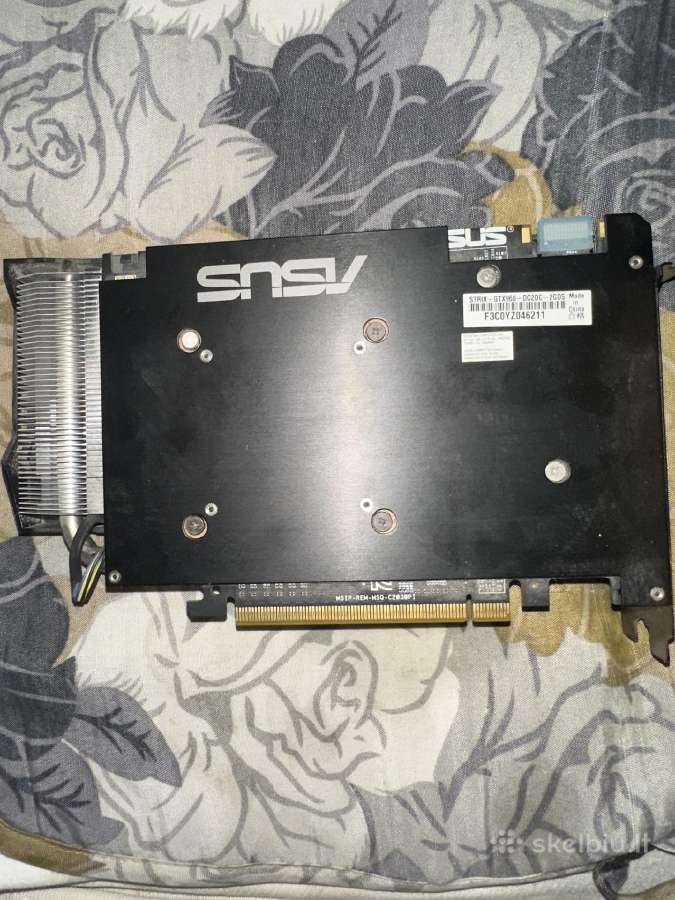 Kompiuterio detalių komplektas, Gtx 960 - nuotraukos Nr. 6