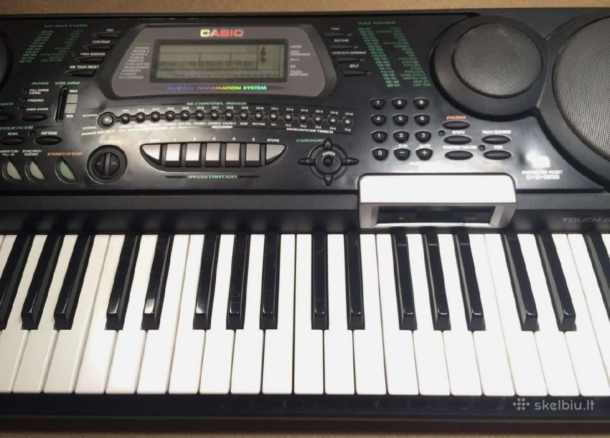 Casio Ctk-731 – klasikinis instrumentas - nuotraukos Nr. 3