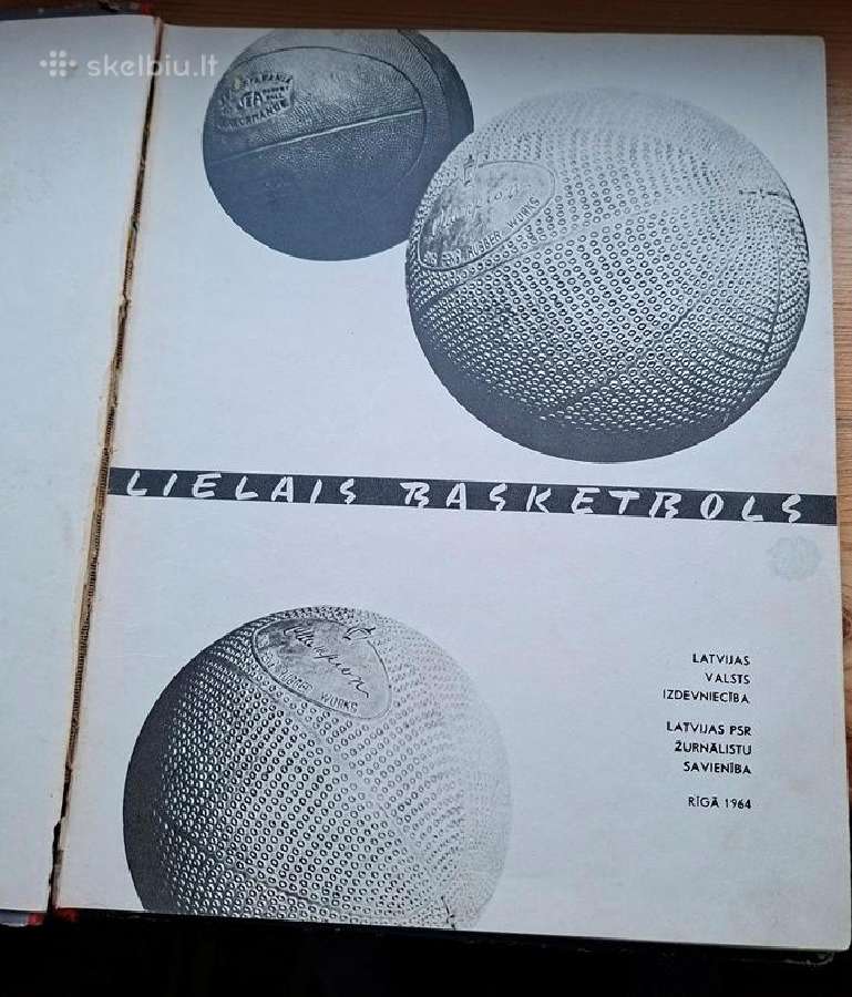 Knyga 1964m. Didysis krepšinis (Lat) - nuotraukos Nr. 14