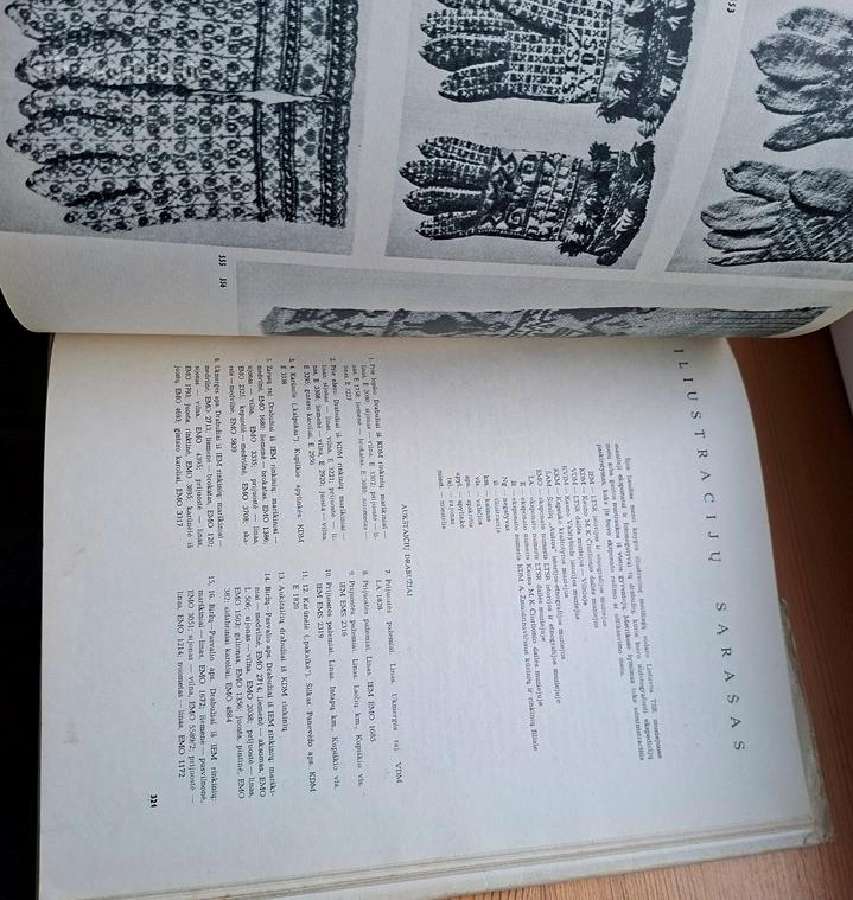 Knyga 1974m. Lietuvių liaudies menas. Drabužiai - nuotraukos Nr. 5