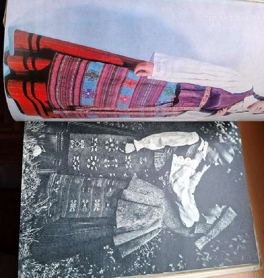 Knyga 1974m. Lietuvių liaudies menas. Drabužiai - nuotraukos Nr. 8