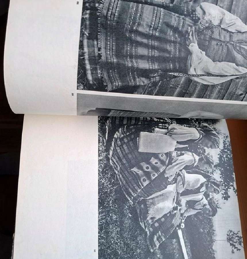 Knyga 1974m. Lietuvių liaudies menas. Drabužiai - nuotraukos Nr. 10