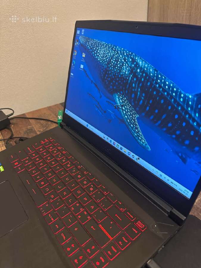 Parduodu Msi 11th Gen Intel(r) Core(tm) i5-11400h - nuotraukos Nr. 3
