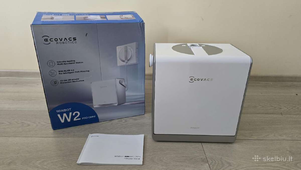 Ecovacs Winbot W2 Pro Omni langų valymo robotas - nuotraukos Nr. 5