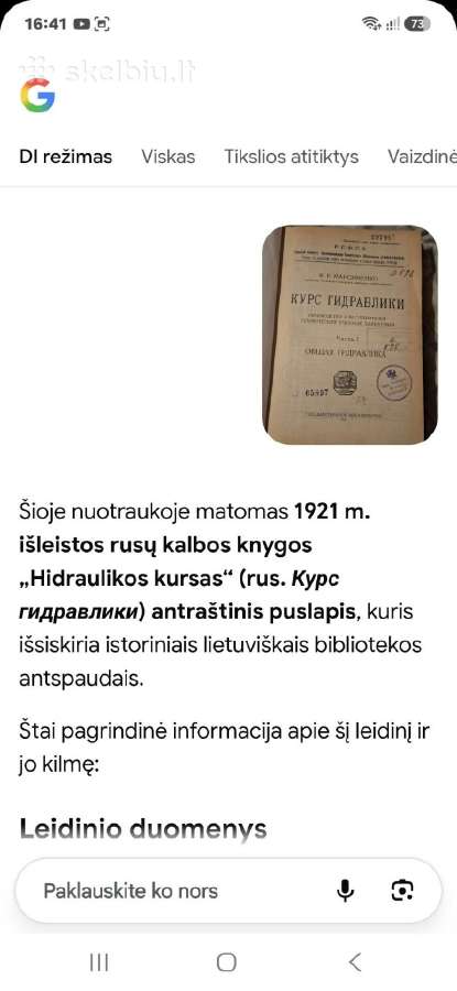 Hidraulika - nuotraukos Nr. 5