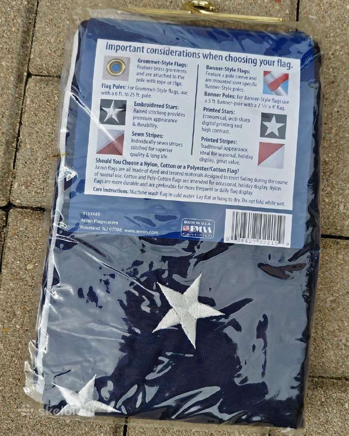 JAV originali lauko Vėliava - nuotraukos Nr. 3
