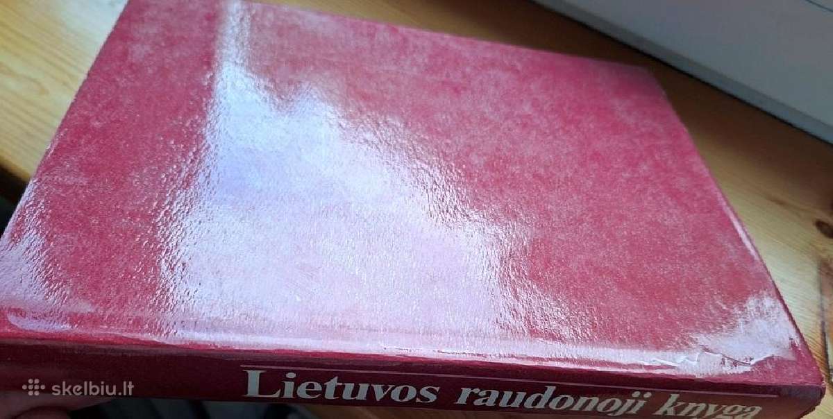 Knyga 1992m. Lietuvos raudonoji knyga - nuotraukos Nr. 11