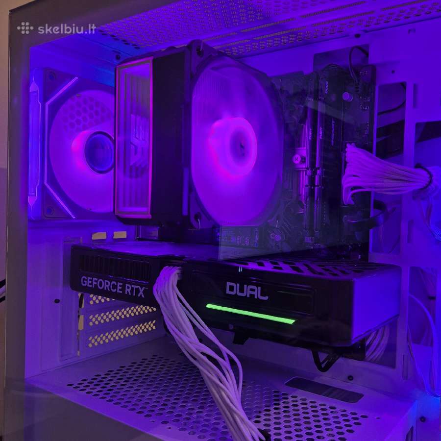 Gaming Pc Rtx 5060 Ryzen 5 32gb Ddr5 1tb - nuotraukos Nr. 2