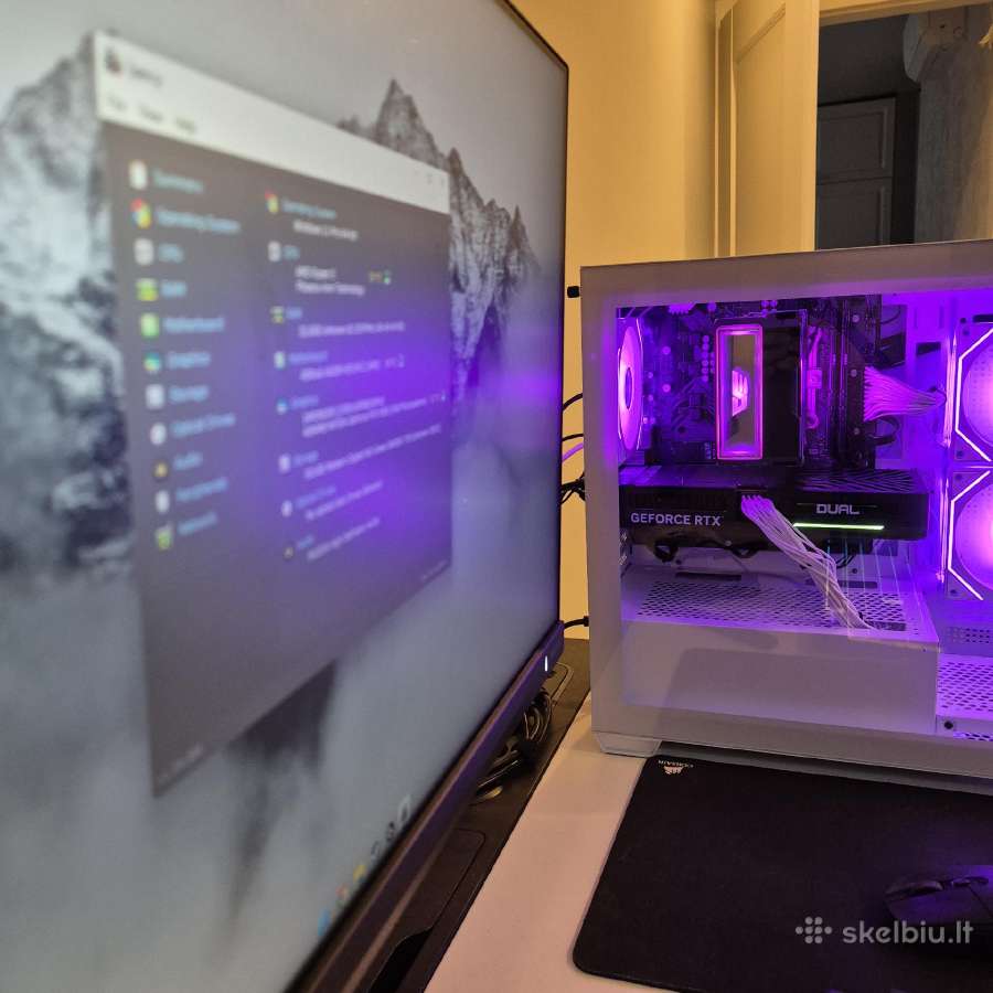 Gaming Pc Rtx 5060 Ryzen 5 32gb Ddr5 1tb - nuotraukos Nr. 5