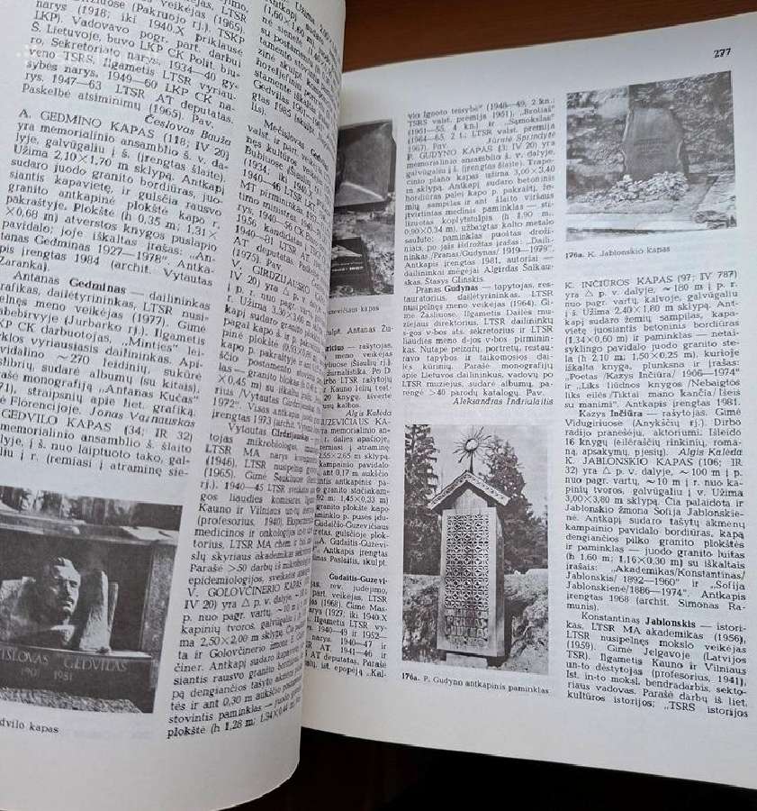 Knyga 1988m. Ltsr paminklų sąvadas - nuotraukos Nr. 10