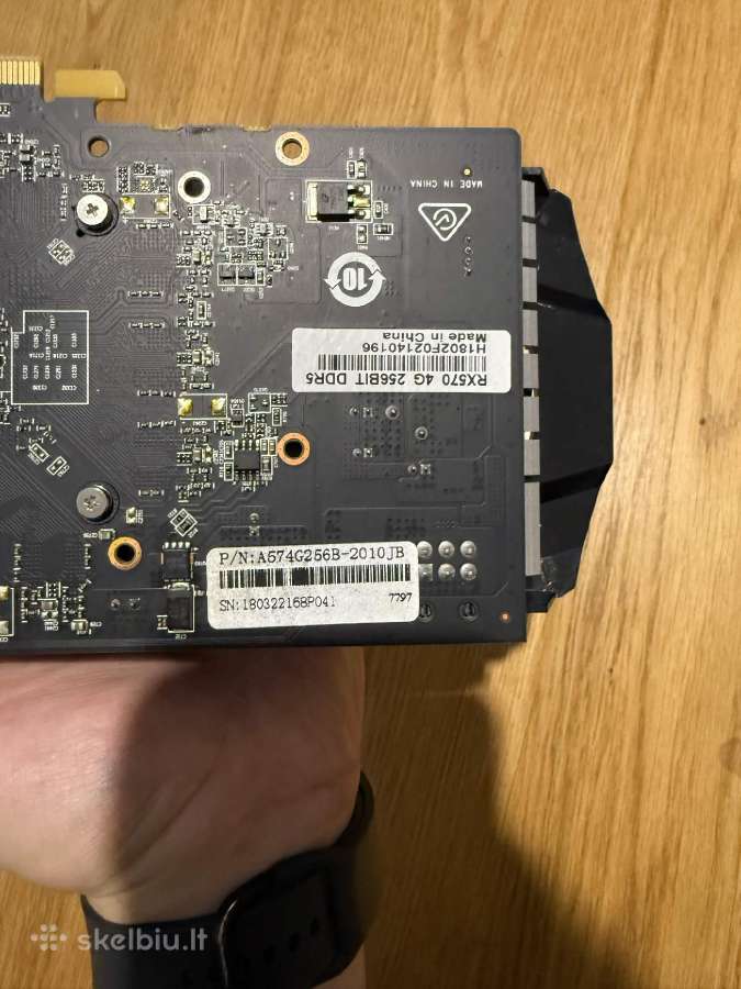 Rx570 4gb - nuotraukos Nr. 4
