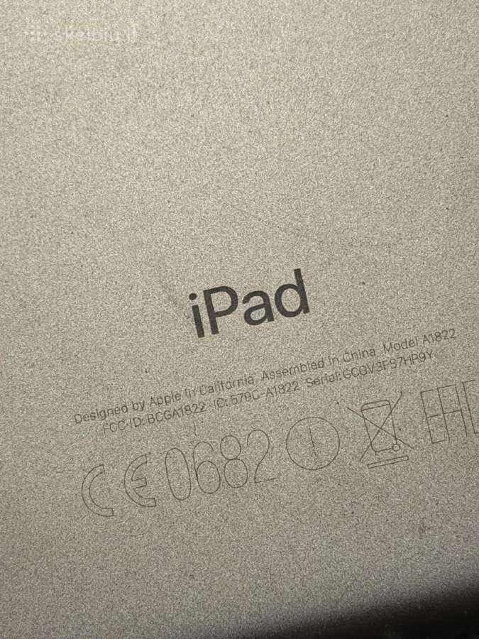 iPad 5th generation (2017), 9.7 Wi-fi modelis - nuotraukos Nr. 2