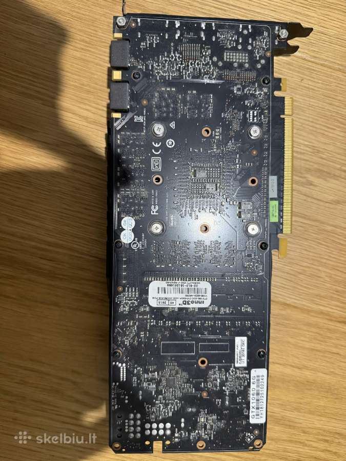 Gtx 1060 6gb - nuotraukos Nr. 8