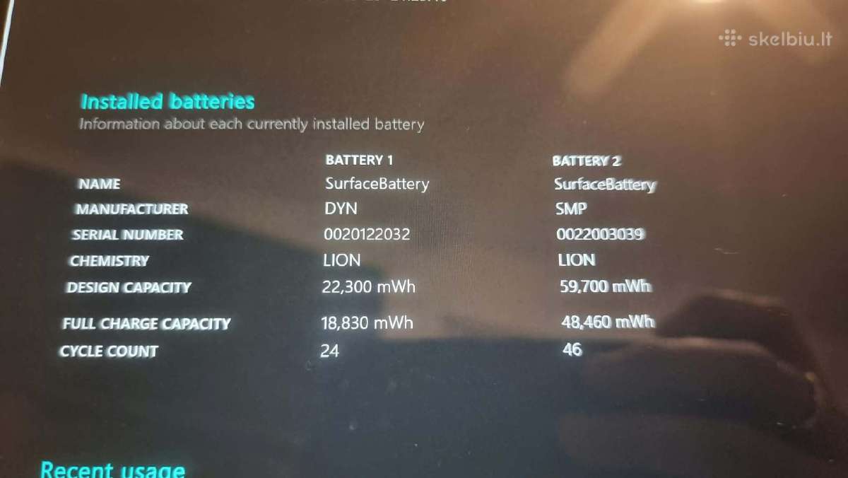 Parduodamas Microsoft Surface Book 3 – i7 / 16 GB - nuotraukos Nr. 8