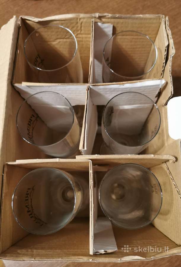 Vokiškos alaus taurės Rastal Pegasus, 0.3 l, 6 vnt - nuotraukos Nr. 3