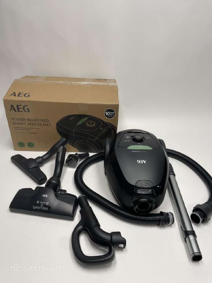 Aeg Vx8-2-1-ko dulkių siurblys su maišeliu 600 W - nuotraukos Nr. 2