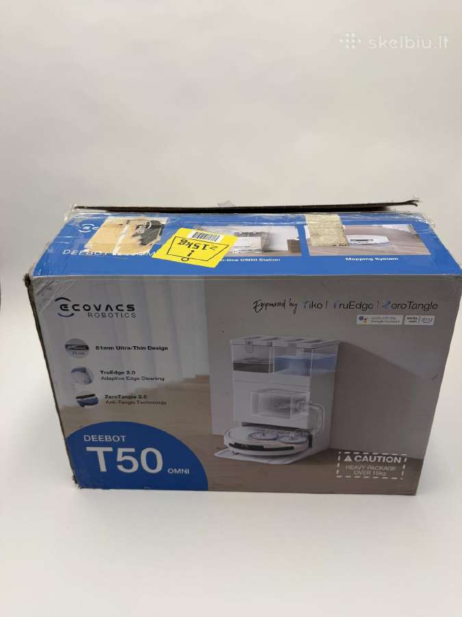 Ecovacs T50 Omni robotas siurblys su stotele 10000 - nuotraukos Nr. 11
