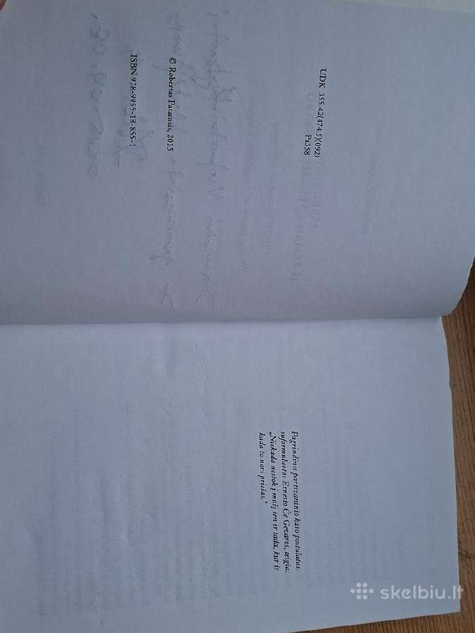 Knyga 2015m. Paskutinis iš Žemaičių legiono štabo - nuotraukos Nr. 2