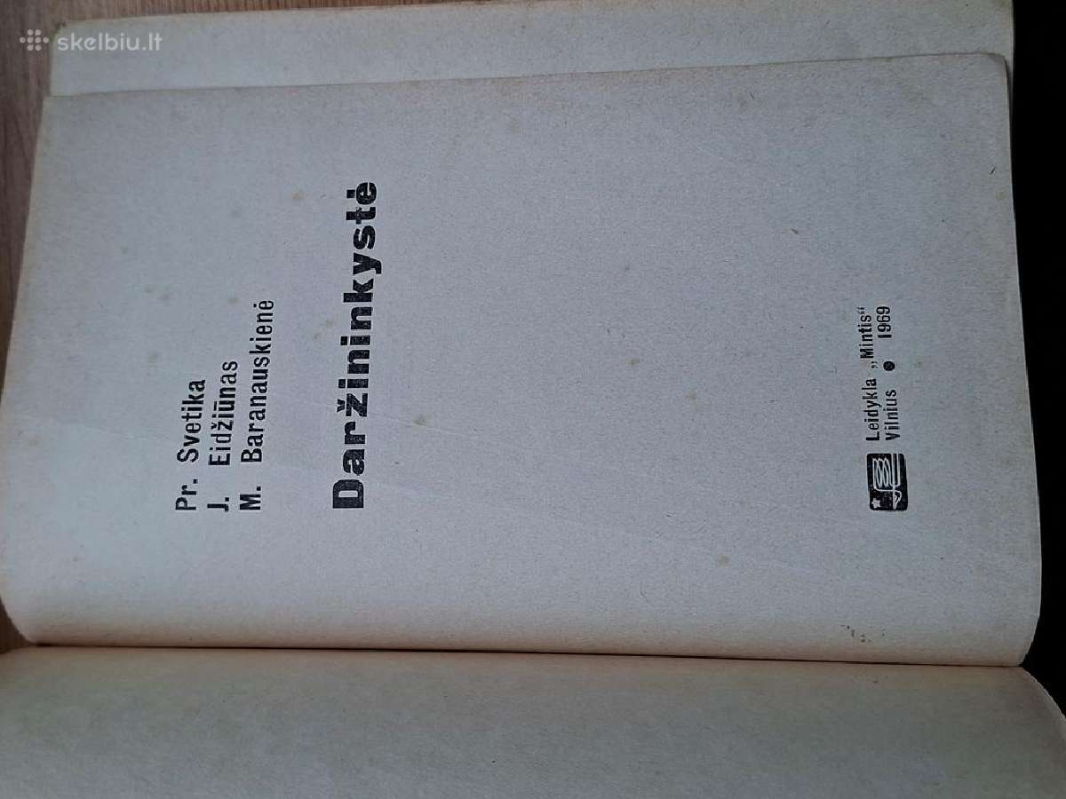 Knyga 1969m. Daržininkystė - nuotraukos Nr. 7