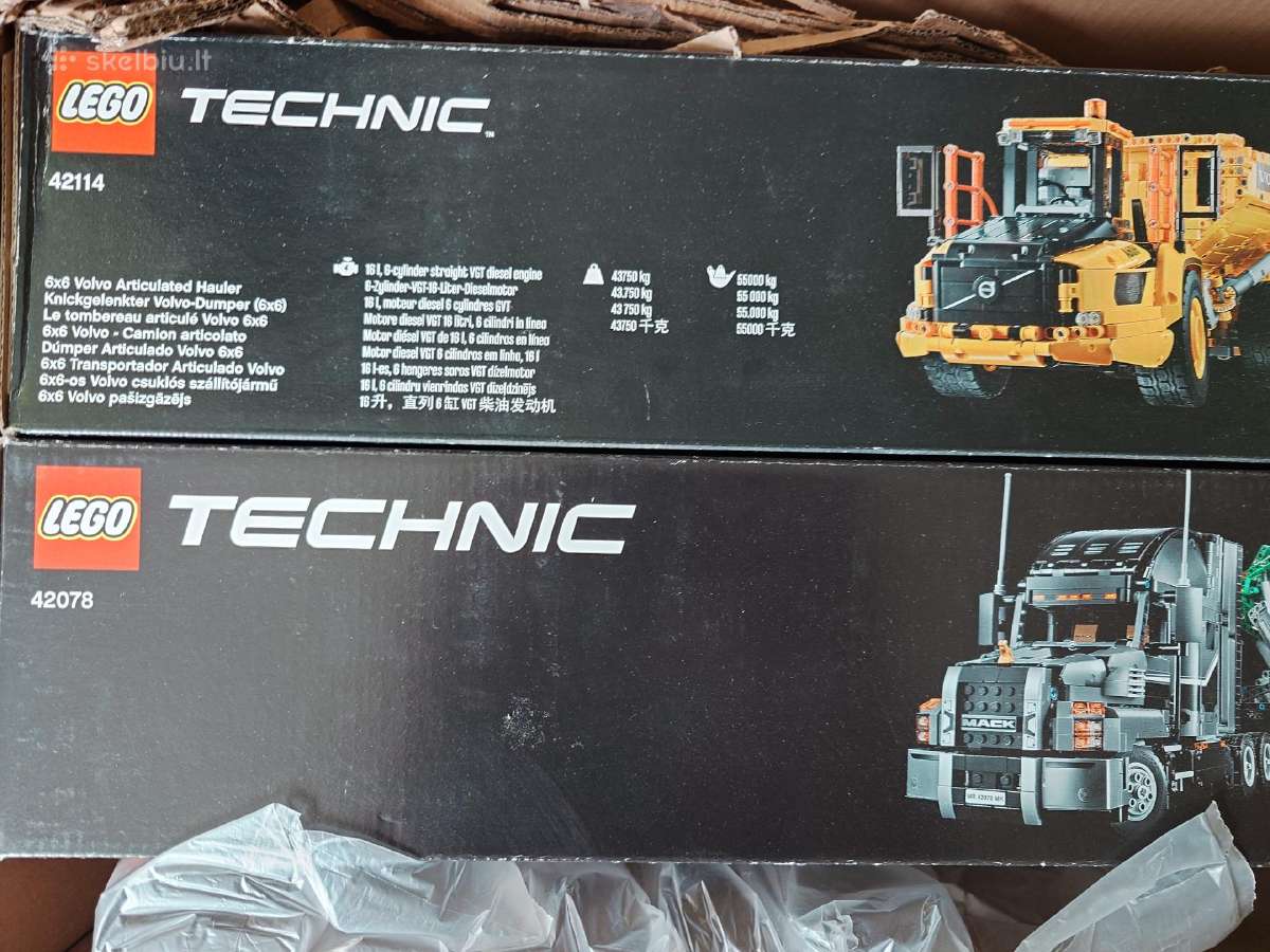 Lego Technic: parduodama kolekciją / info žemiau - nuotraukos Nr. 13