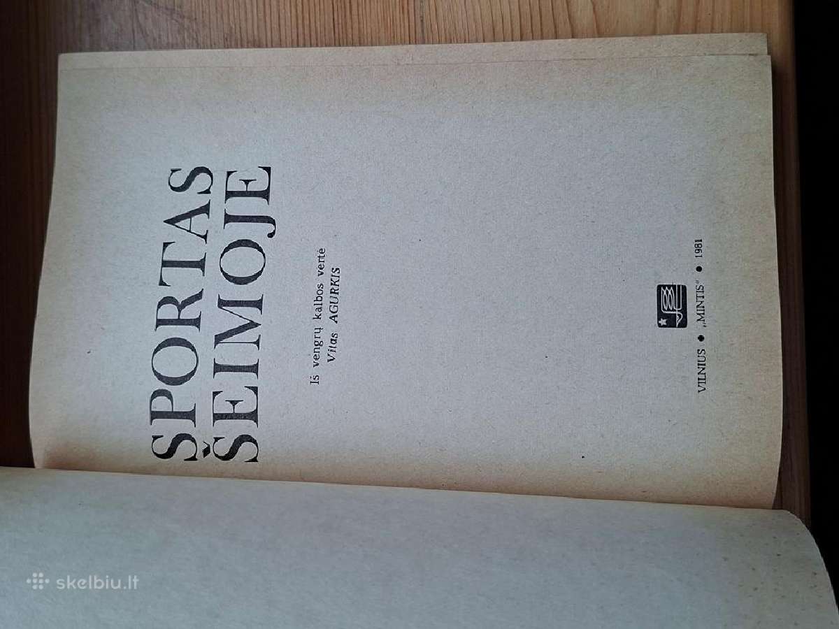 Knyga 1981m. Sportas šeimoje - nuotraukos Nr. 3