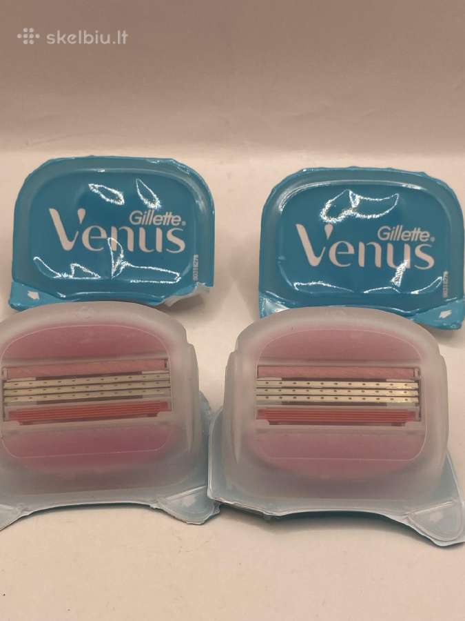 Naujos Gillette Venus skustuvo galvutės (peiliukai - nuotraukos Nr. 4