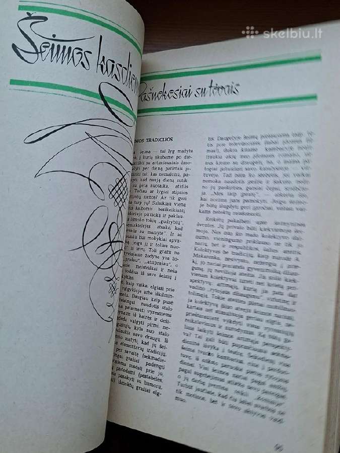 Knyga 1983m. Šeimos kalendorius 1984 - nuotraukos Nr. 7