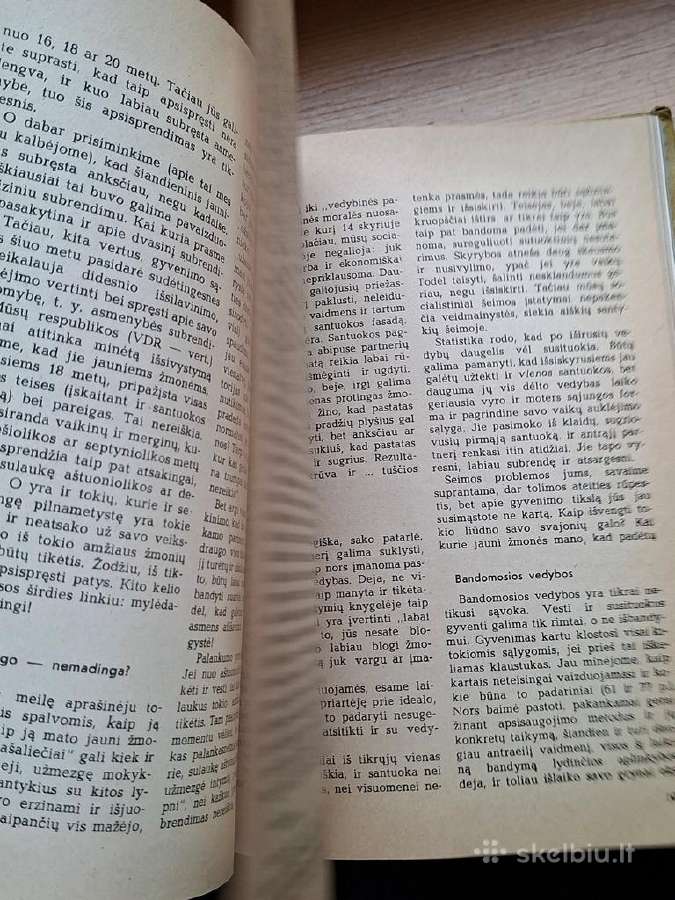 Knyga 1981m. Ar jau galvoji apie meilę? - nuotraukos Nr. 6
