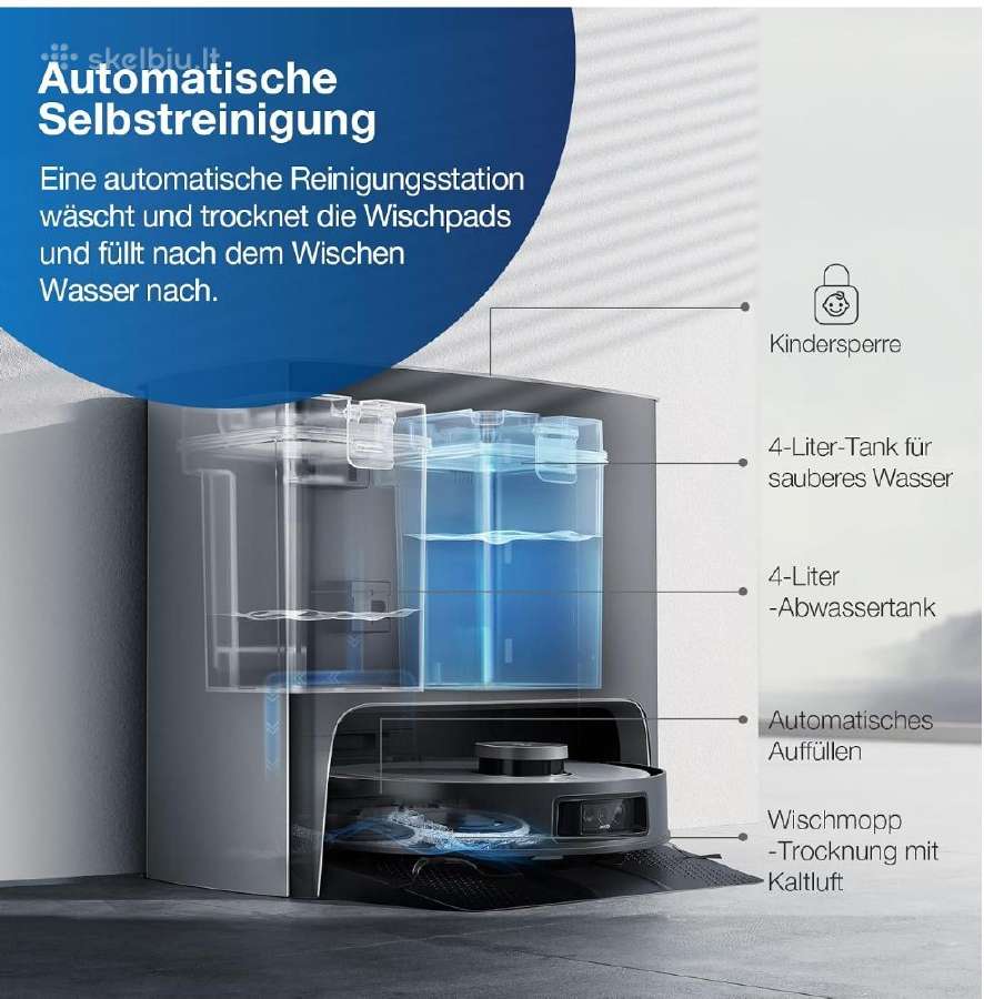 Dulkių siurblys robotas Ecovacs deebot x1 turbo - nuotraukos Nr. 2