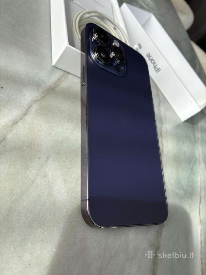 Parduodamas iPhone Pro Max 14 128gb Deep Purple - nuotraukos Nr. 6